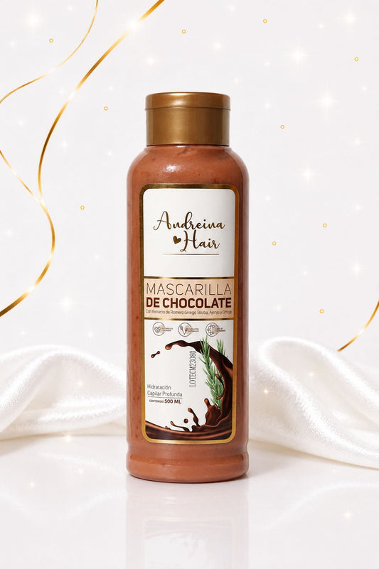 Mascarilla de Chocolate con Extracto de Romero, Ginkgo Biloba, Ajenjo y Ortiga