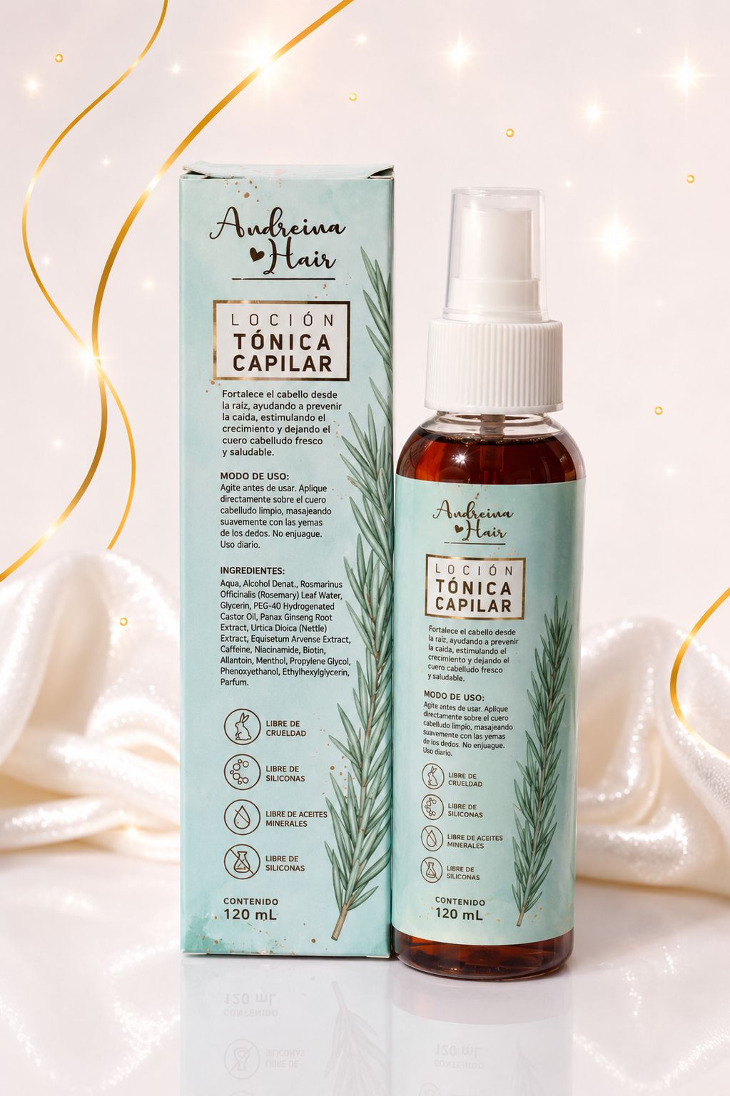 Loción Tónica Capilar de Romero con Minoxidil